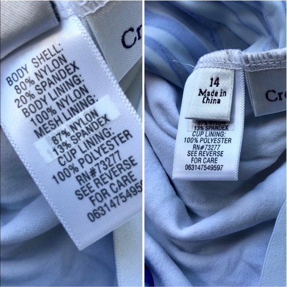 CROFT & BARROW Women’s Twisted Tankini Top - Picture 9 of 11